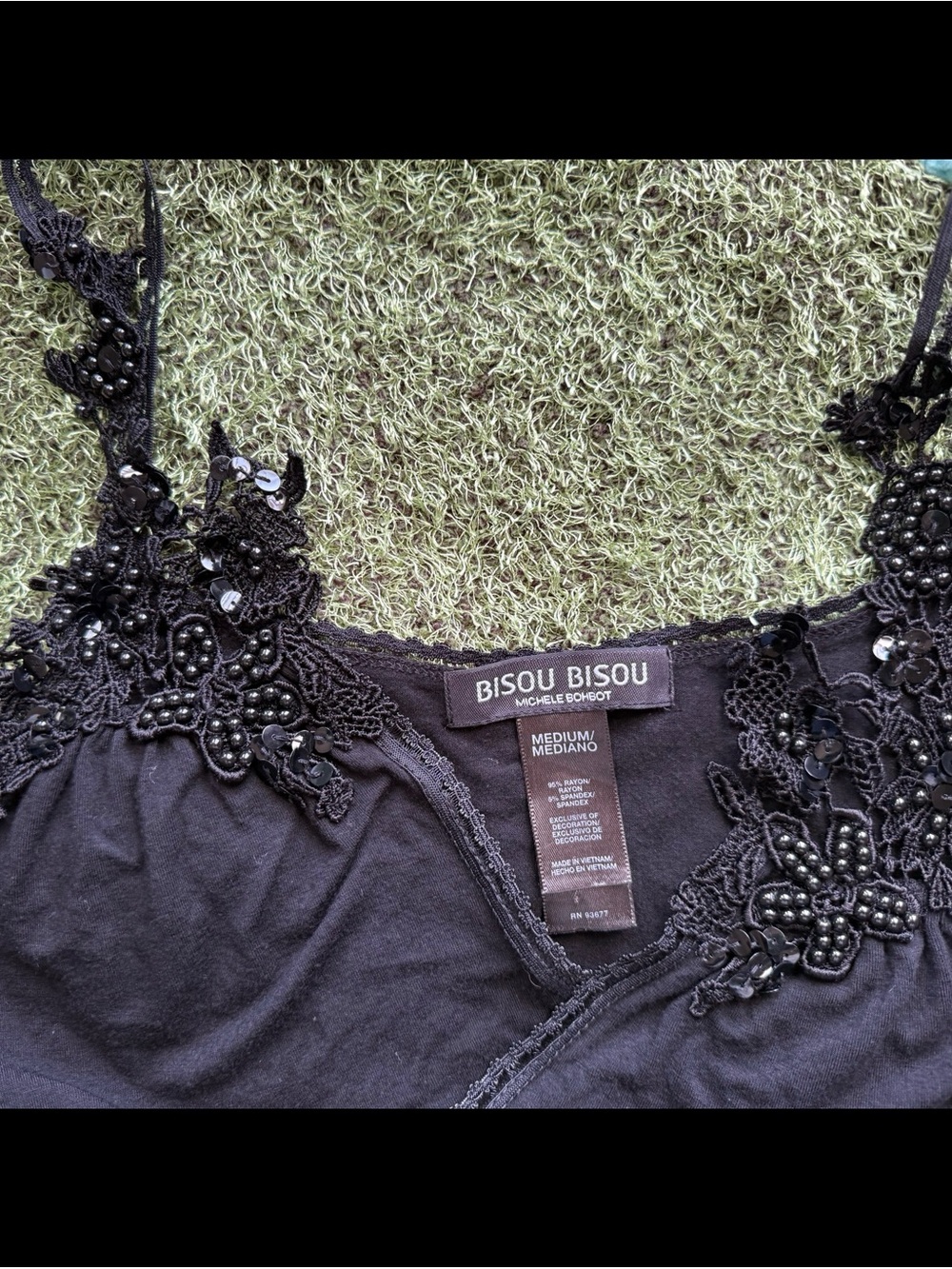 Vintage Bisou Bisou Cami Top